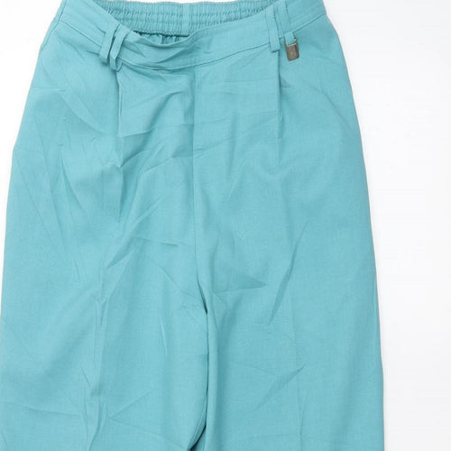 Marks and Spencer Womens Blue   Trousers  Size 10 L26 in