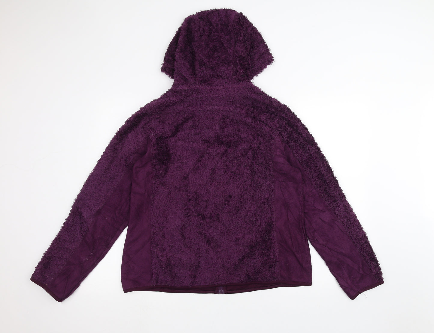 Weatherproof Womens Purple   Full Zip Hoodie Size L