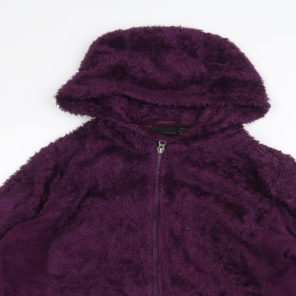 Weatherproof Womens Purple   Full Zip Hoodie Size L