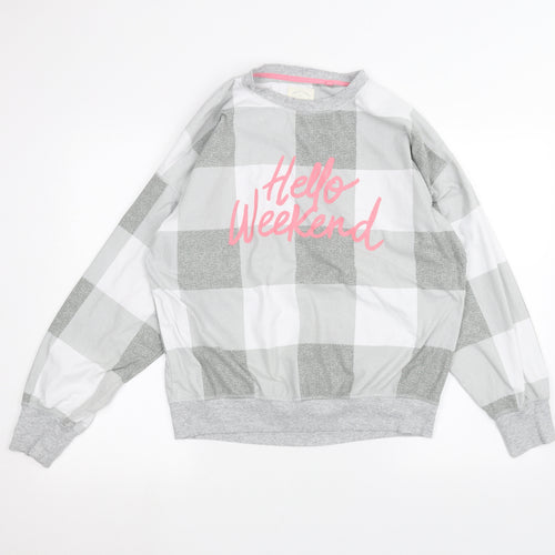 NEXT Womens Grey   Pullover Jumper Size XS