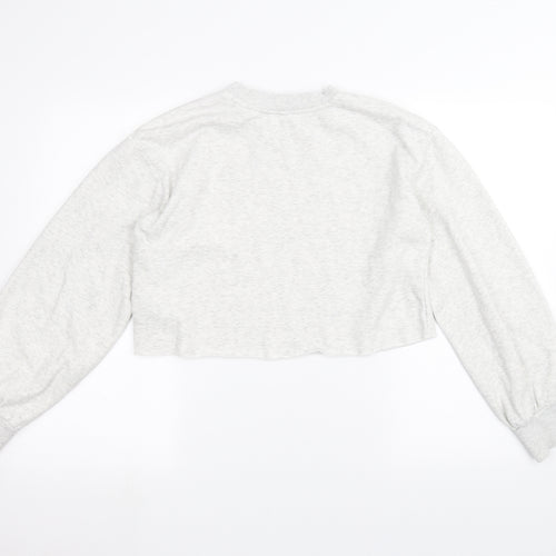 H&M Womens White   Pullover Jumper Size S