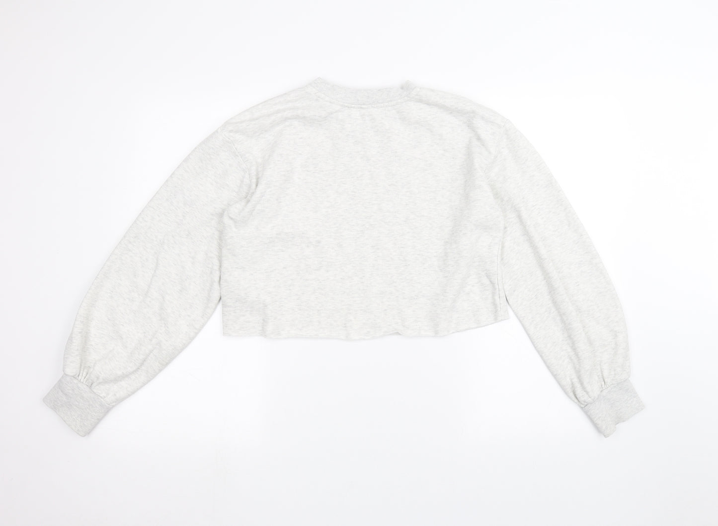 H&M Womens White   Pullover Jumper Size S