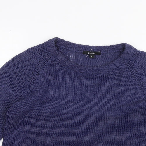 Papaya Womens Blue   Pullover Jumper Size 10