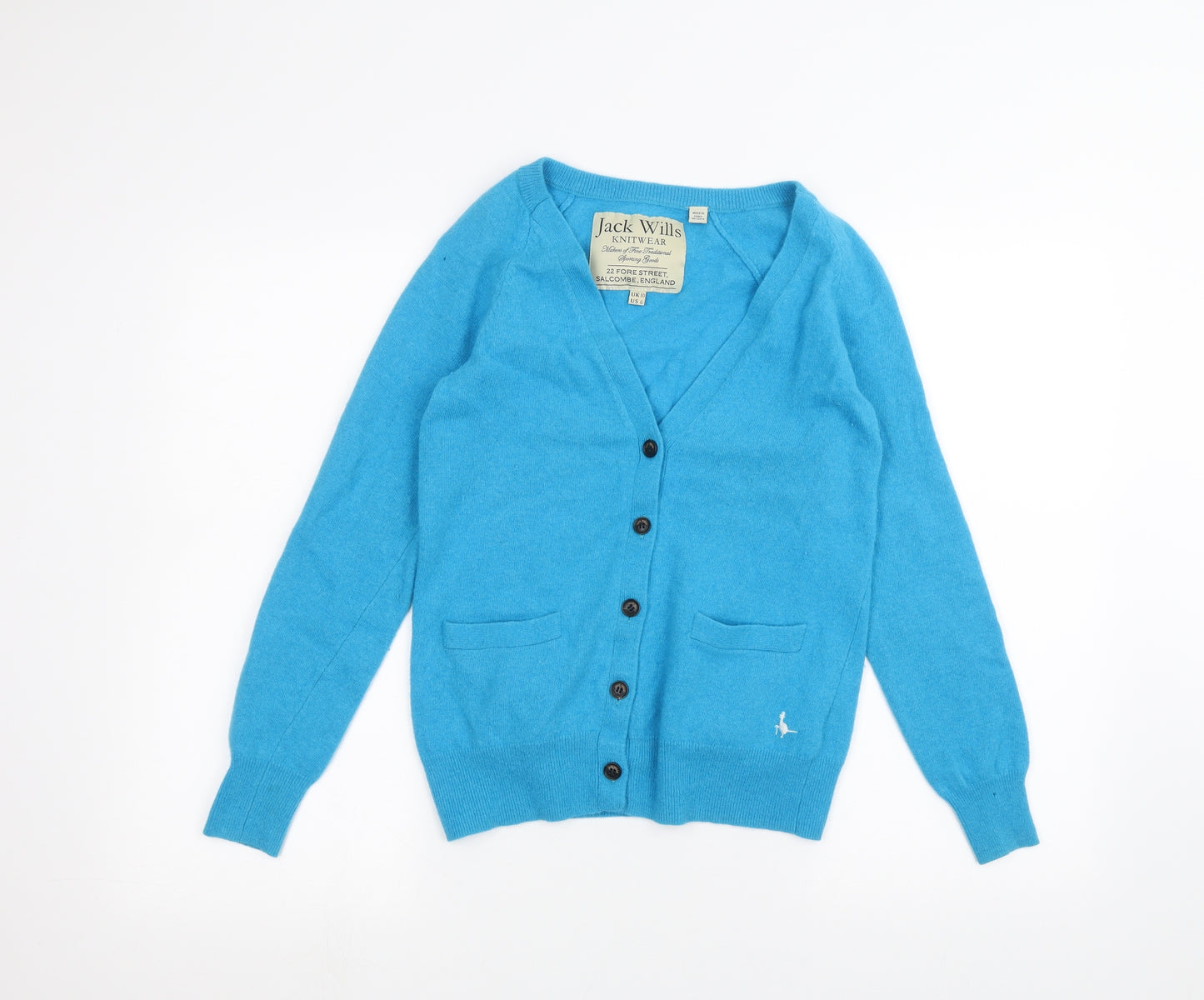 Jack Wills Womens Blue   Cardigan Jumper Size 10