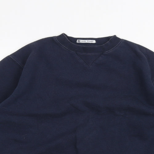School life Boys Blue   Pullover Jumper Size 12-13 Years