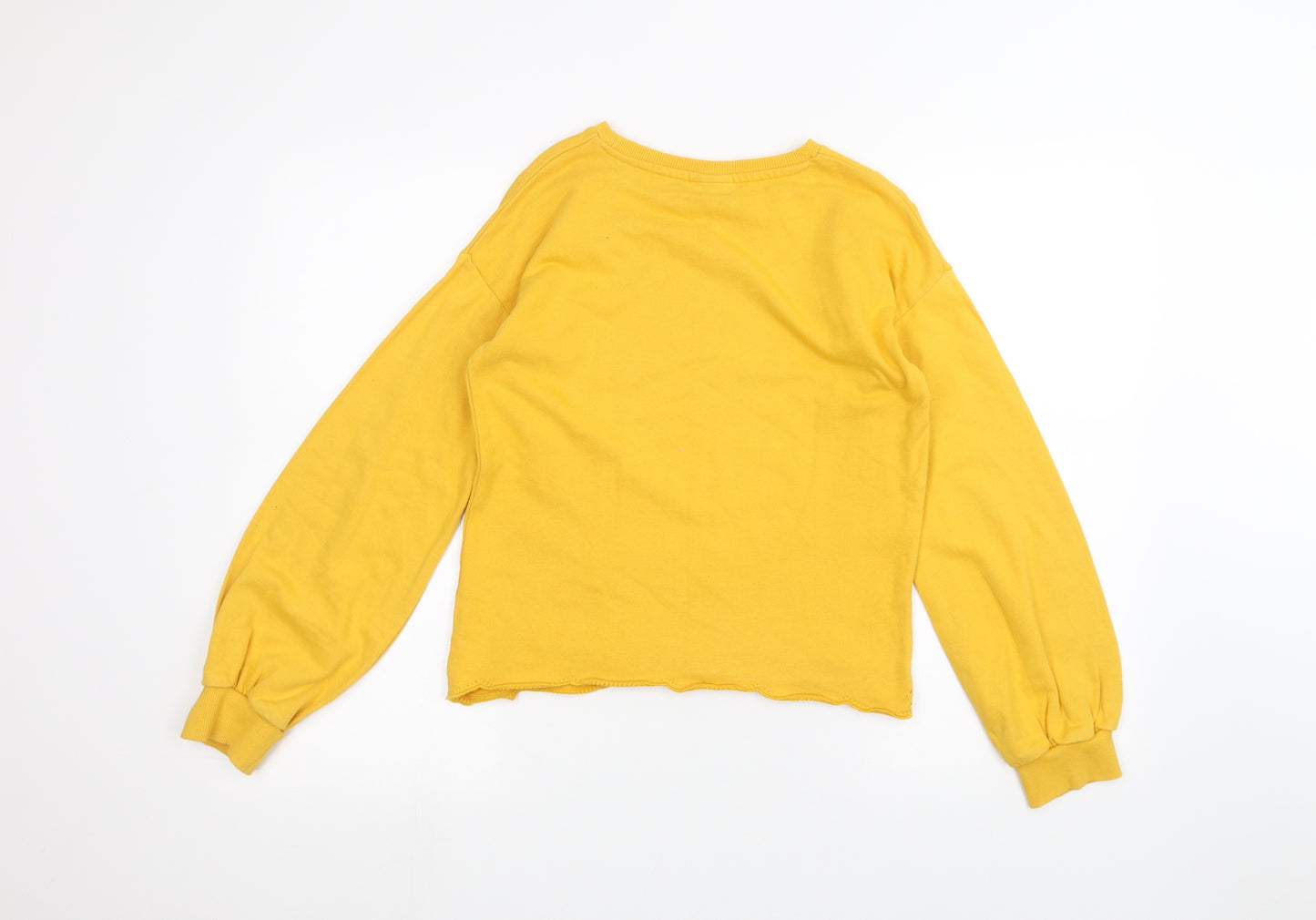 Matalan Girls Orange   Pullover Jumper Size 11 Years
