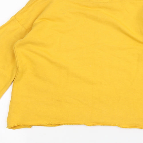 Matalan Girls Orange   Pullover Jumper Size 11 Years