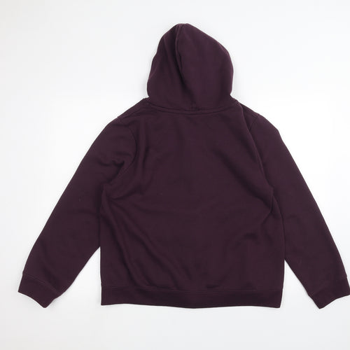 George Womens Purple   Full Zip Hoodie Size 18
