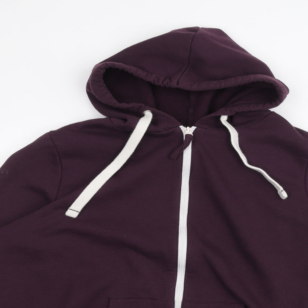 George Womens Purple   Full Zip Hoodie Size 18
