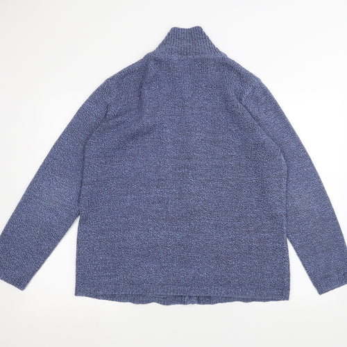 BM Womens Blue   Jacket Coatigan Size L