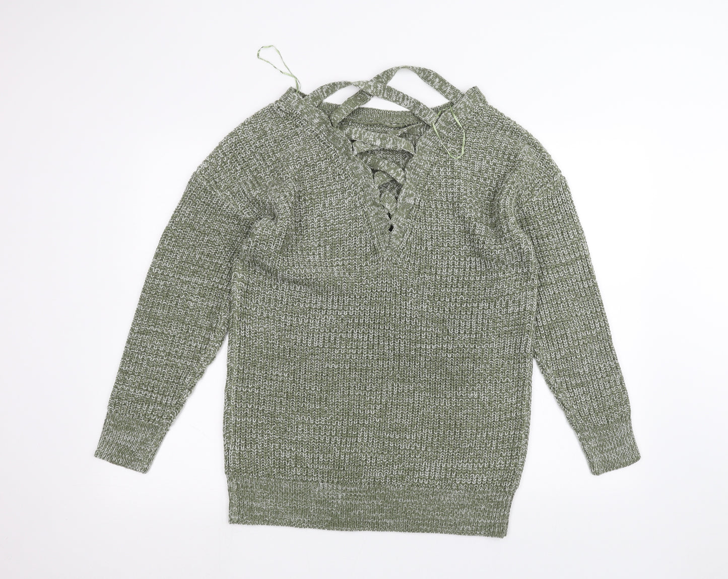 PEP&co Womens Green   Pullover Jumper Size M
