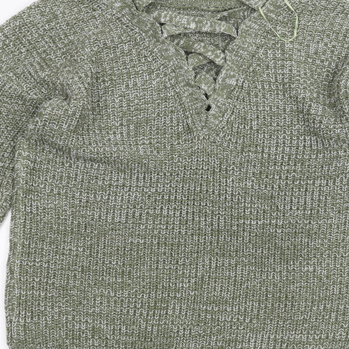 PEP&co Womens Green   Pullover Jumper Size M