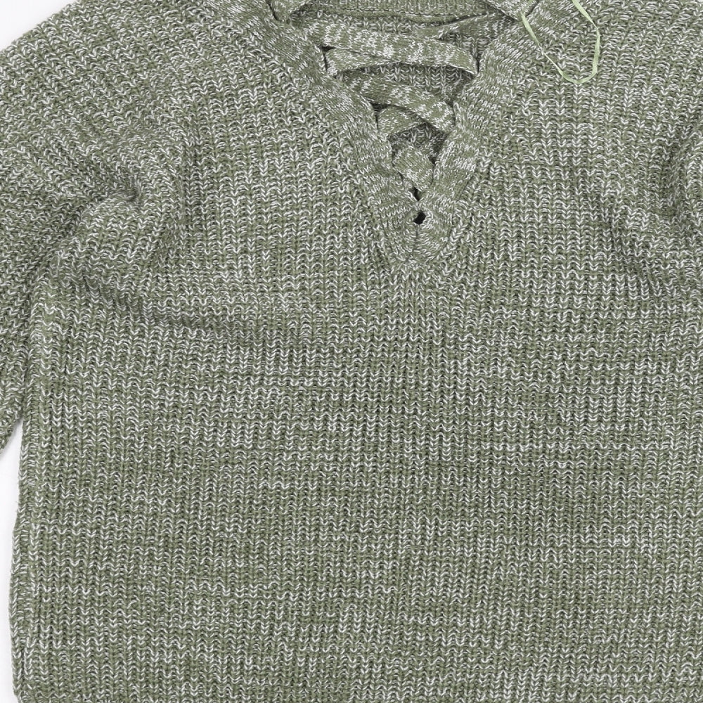 PEP&co Womens Green   Pullover Jumper Size M