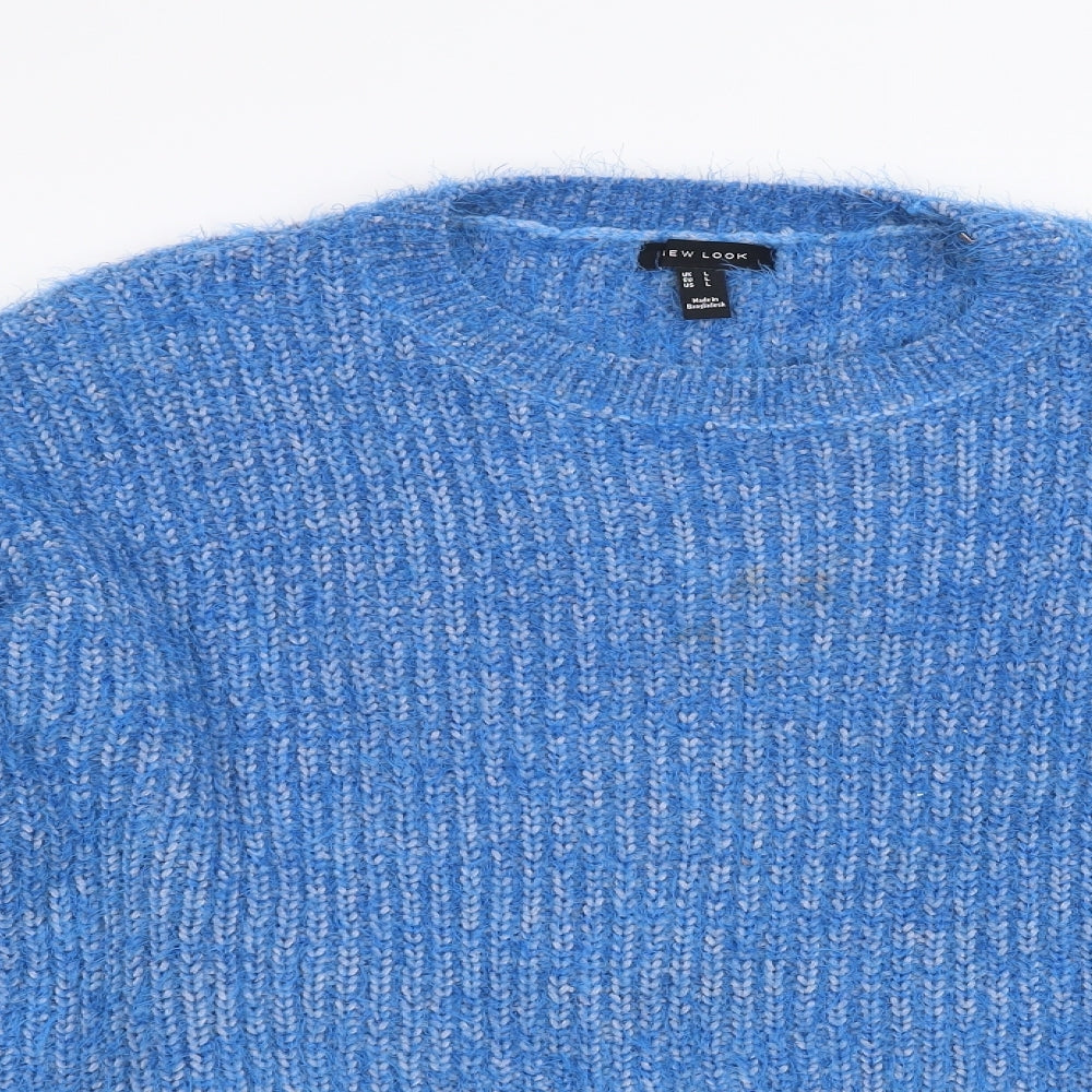 New Look Womens Blue   Pullover Jumper Size L