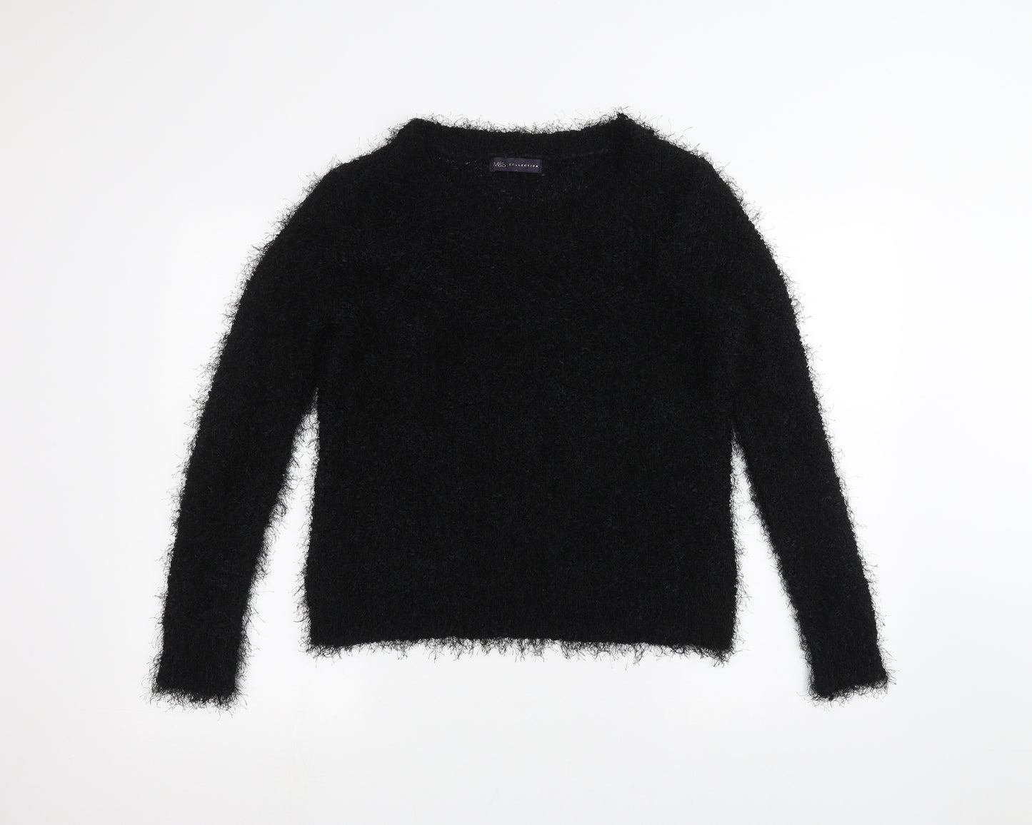 Marks and Spencer Womens Black   Pullover Jumper Size 10