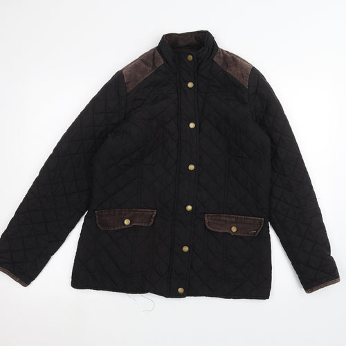 Papaya Womens Black   Pea Coat Coat Size 10