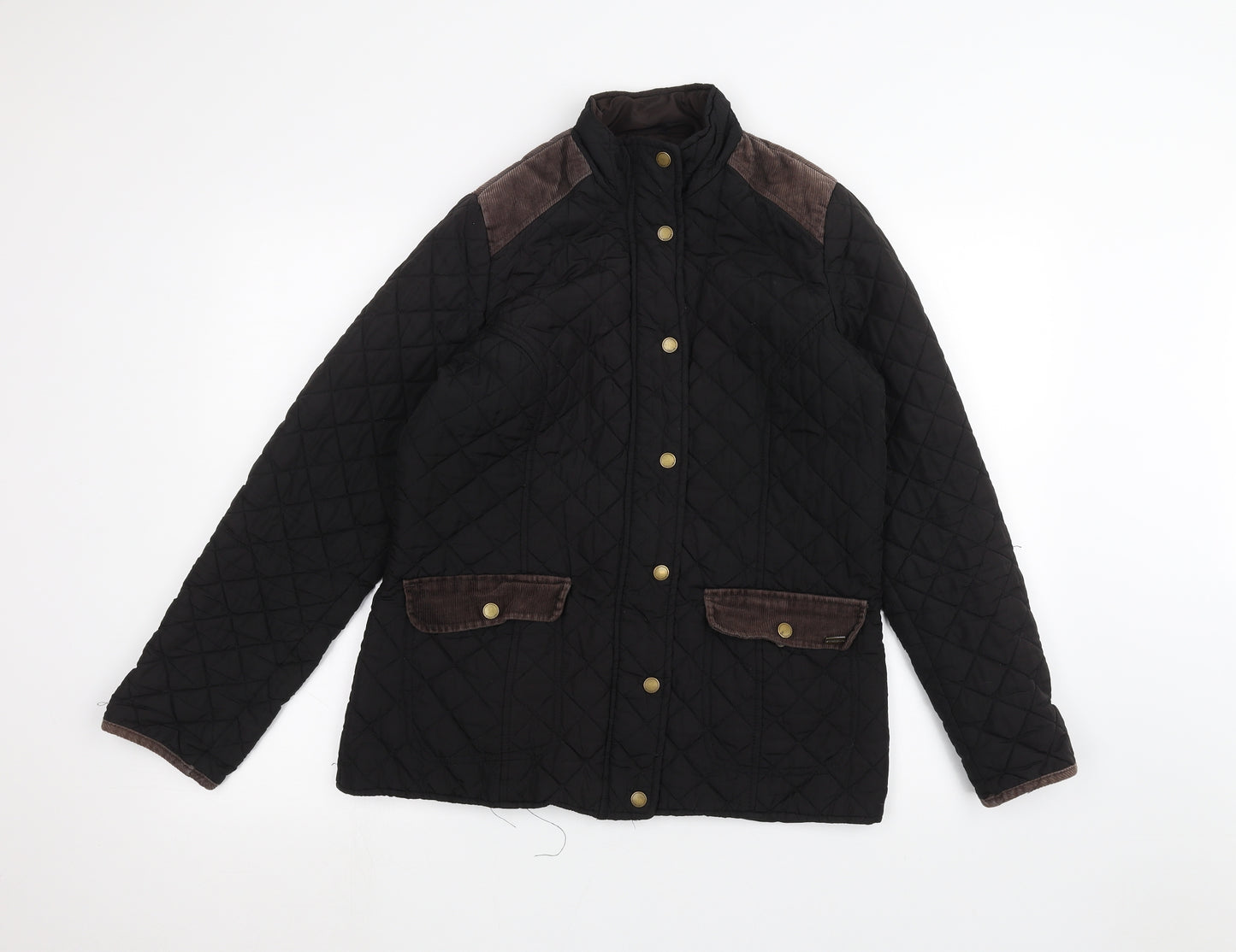 Papaya Womens Black   Pea Coat Coat Size 10