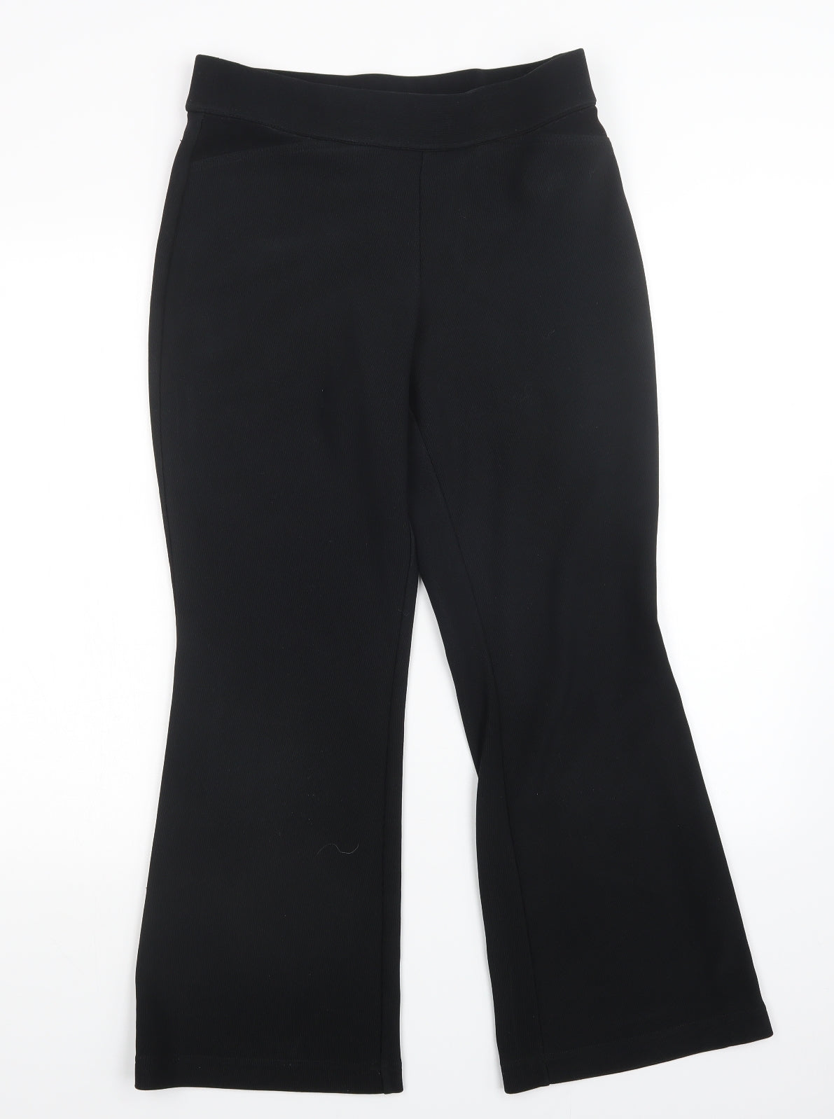 M&S Womens Black   Jogger Leggings Size 12 L28 in