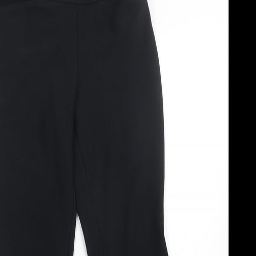 M&S Womens Black   Jogger Leggings Size 12 L28 in