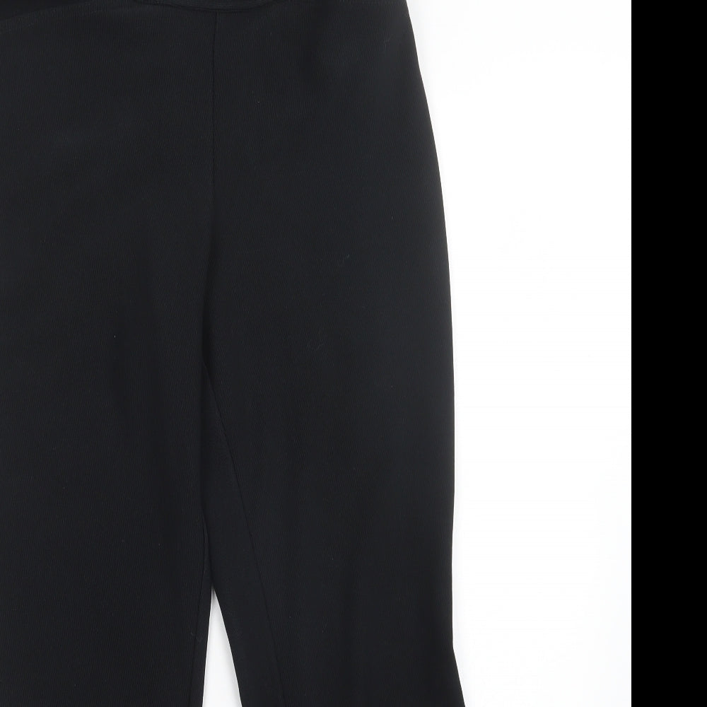 M&S Womens Black   Jogger Leggings Size 12 L28 in