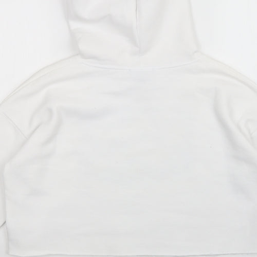 New Look Girls White   Pullover Hoodie Size 14-15 Years