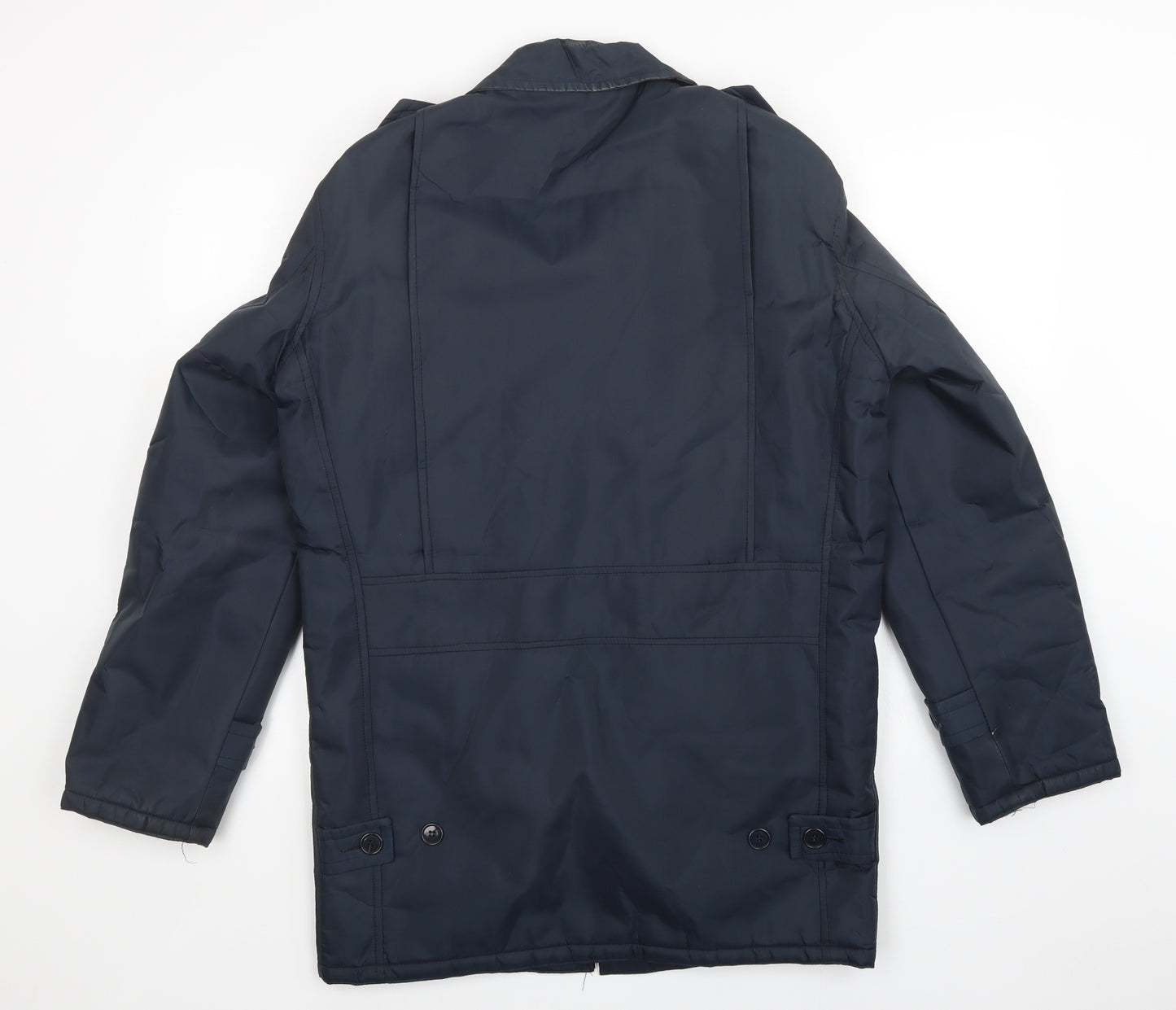 skyways Mens Blue   Rain Coat Coat Size S