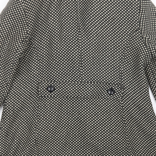 Berkertex Womens Multicoloured Polka Dot  Overcoat Coatigan Size 14