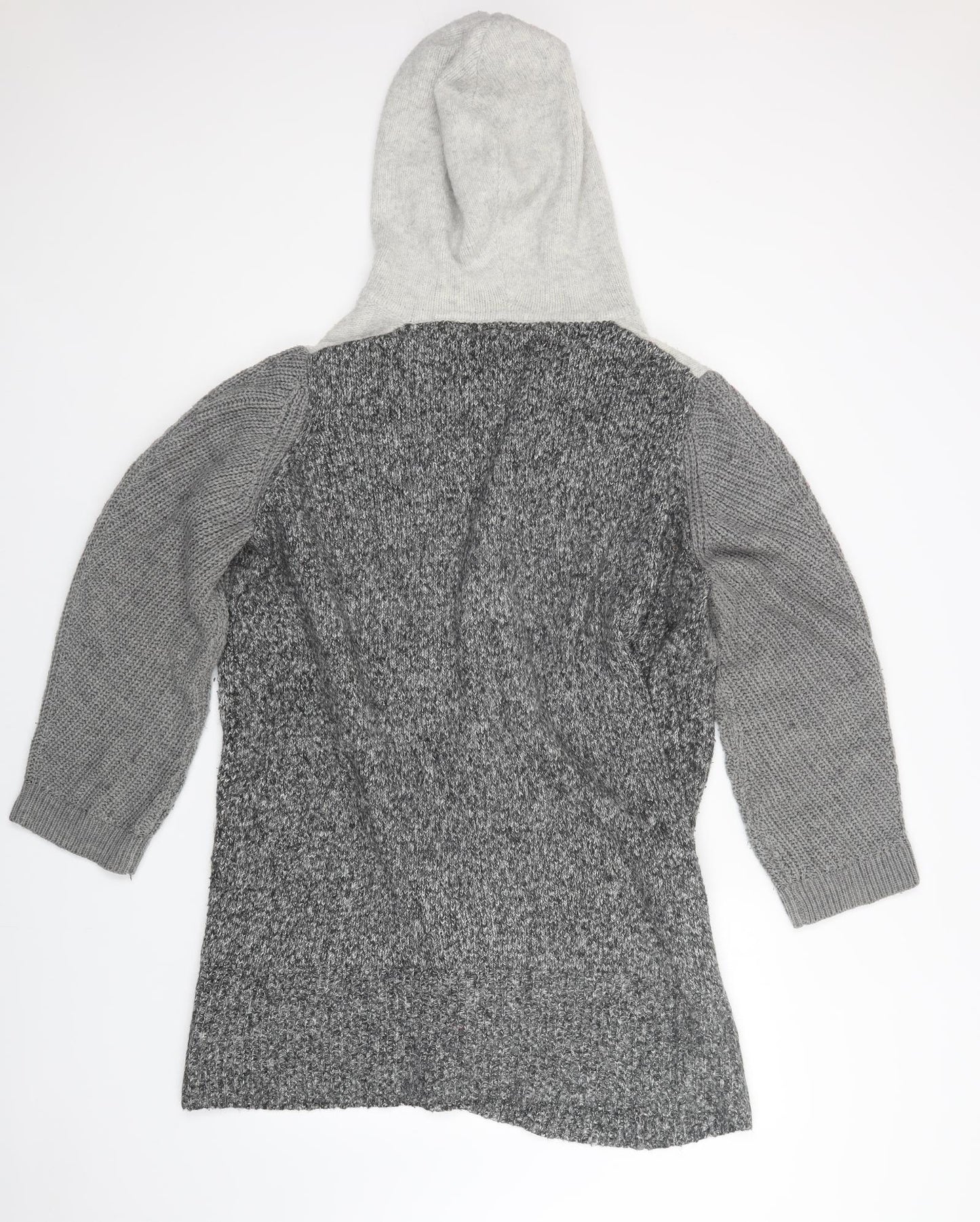 M&S Womens Grey   Overcoat Coatigan Size XL