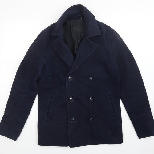 ASOS Womens Blue   Overcoat Coatigan Size S