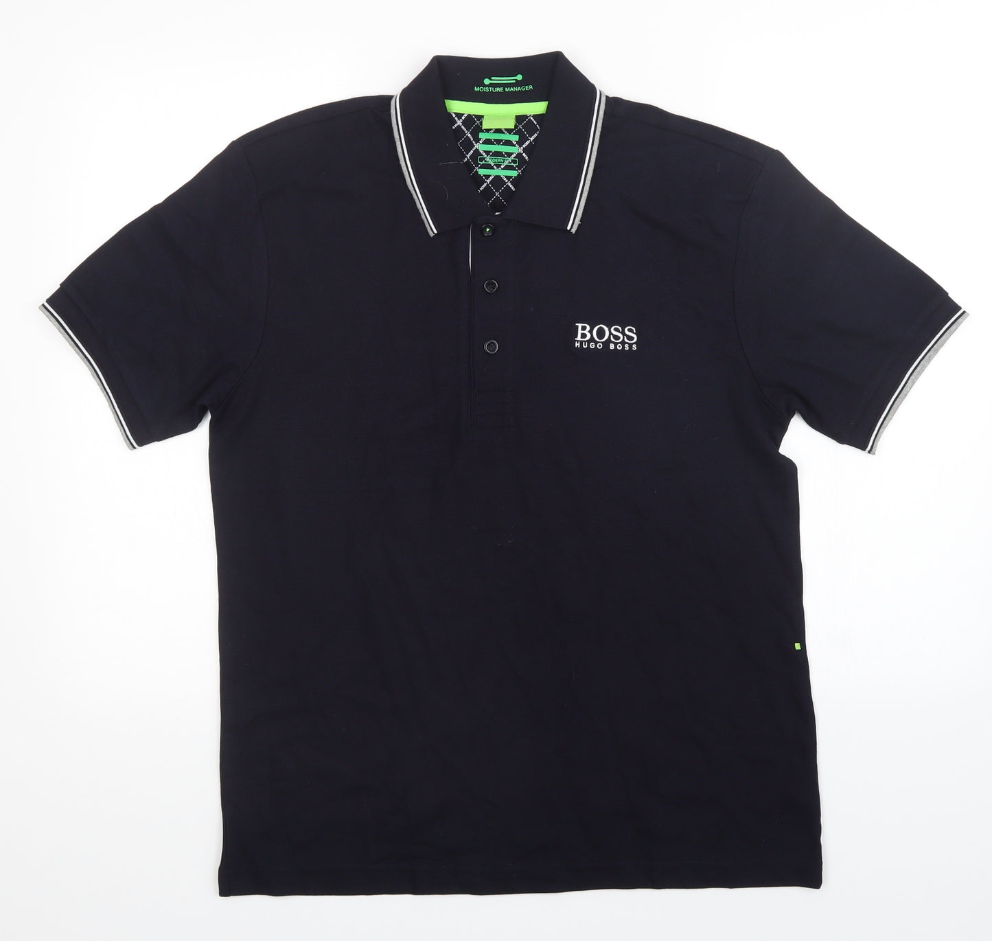 HUGO BOSS Mens Blue    Polo Size L