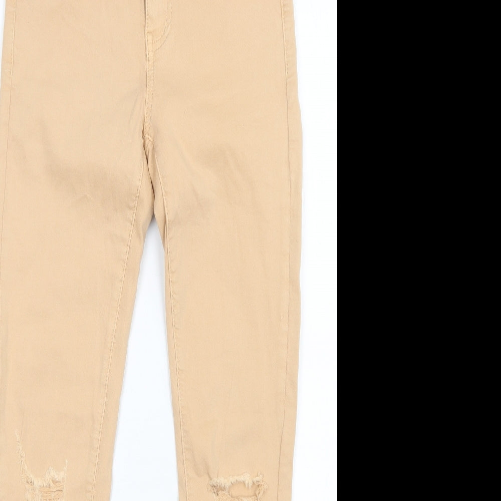 Lexxury Womens Brown   Skinny Jeans Size XS L27 in