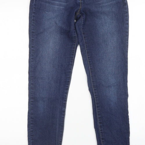 Blue Spice Womens Blue   Skinny Jeans Size M L31 in