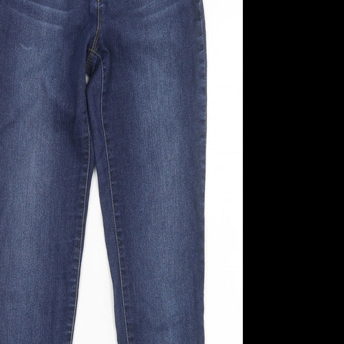 Blue Spice Womens Blue   Skinny Jeans Size M L31 in