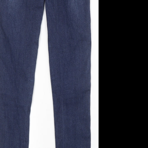 Blue Spice Womens Blue   Skinny Jeans Size M L31 in