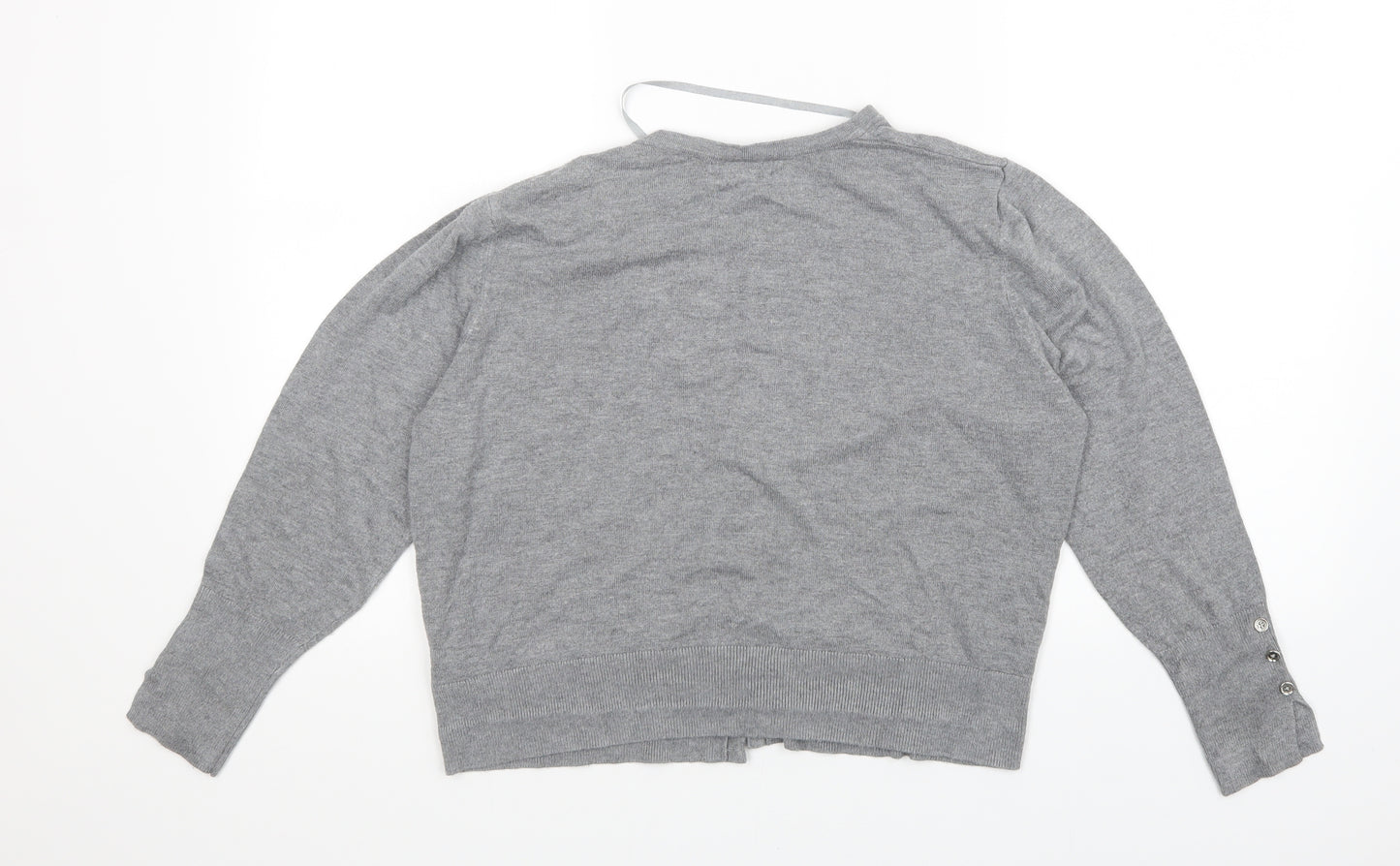 Primark Womens Grey   Cardigan Jumper Size XL