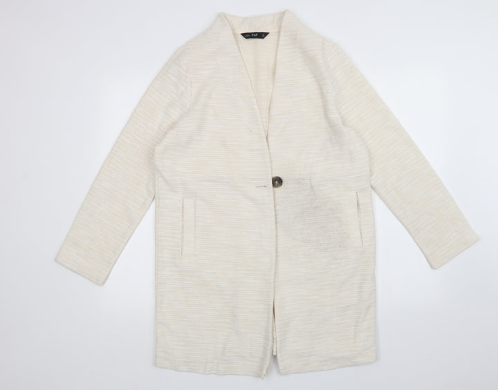 F&F Womens Beige   Cardigan Jumper Size S
