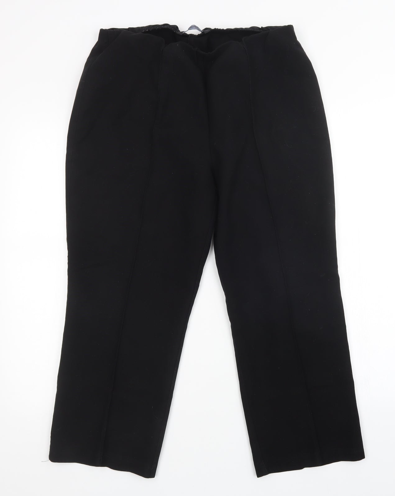 Bonmarché Womens Black   Trousers  Size 14 L24 in
