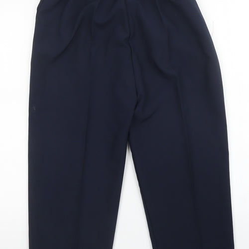 Preworn Womens Blue   Trousers  Size 14 L22 in