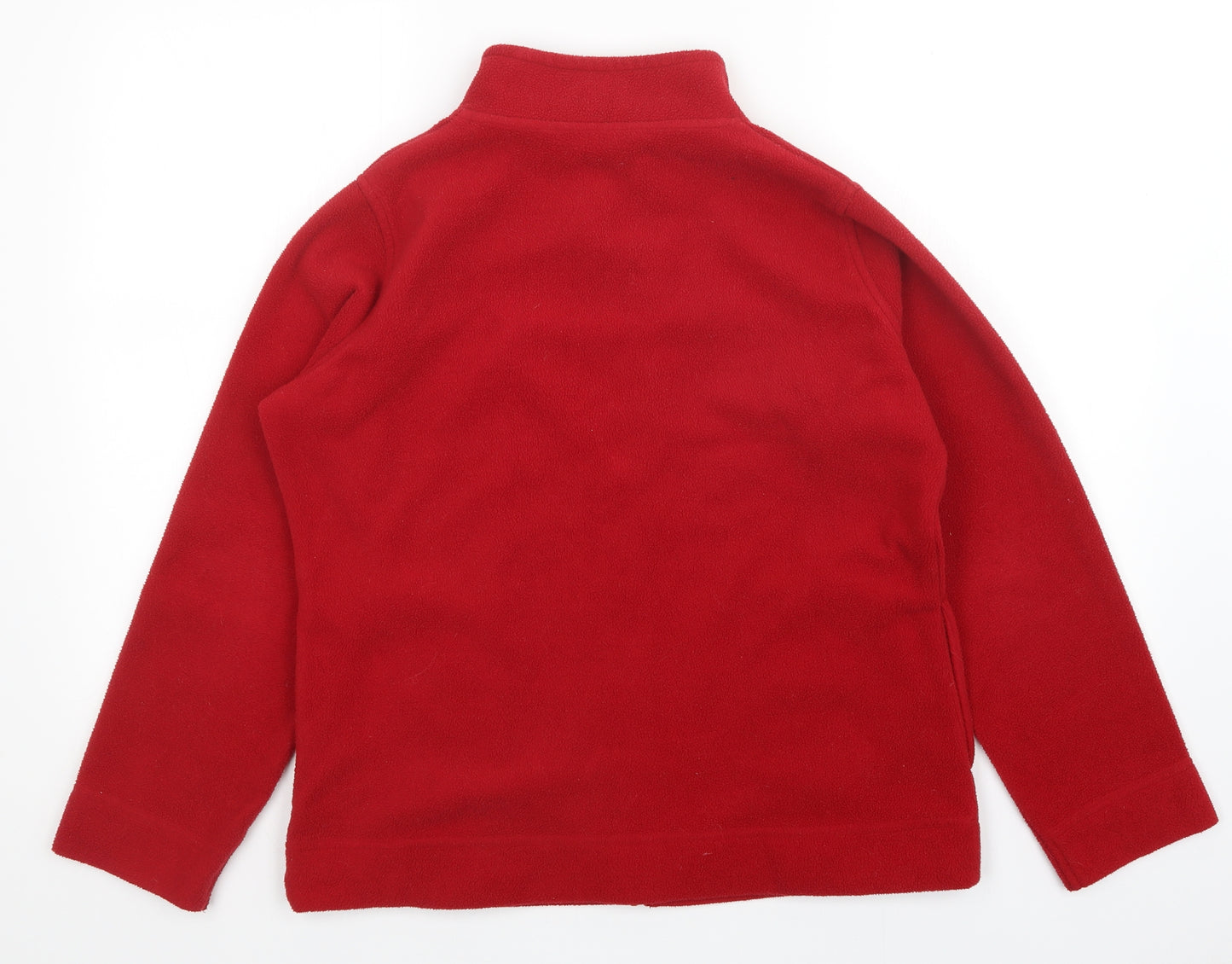 BlE Womens Red   Full Zip Sweatshirt Size M