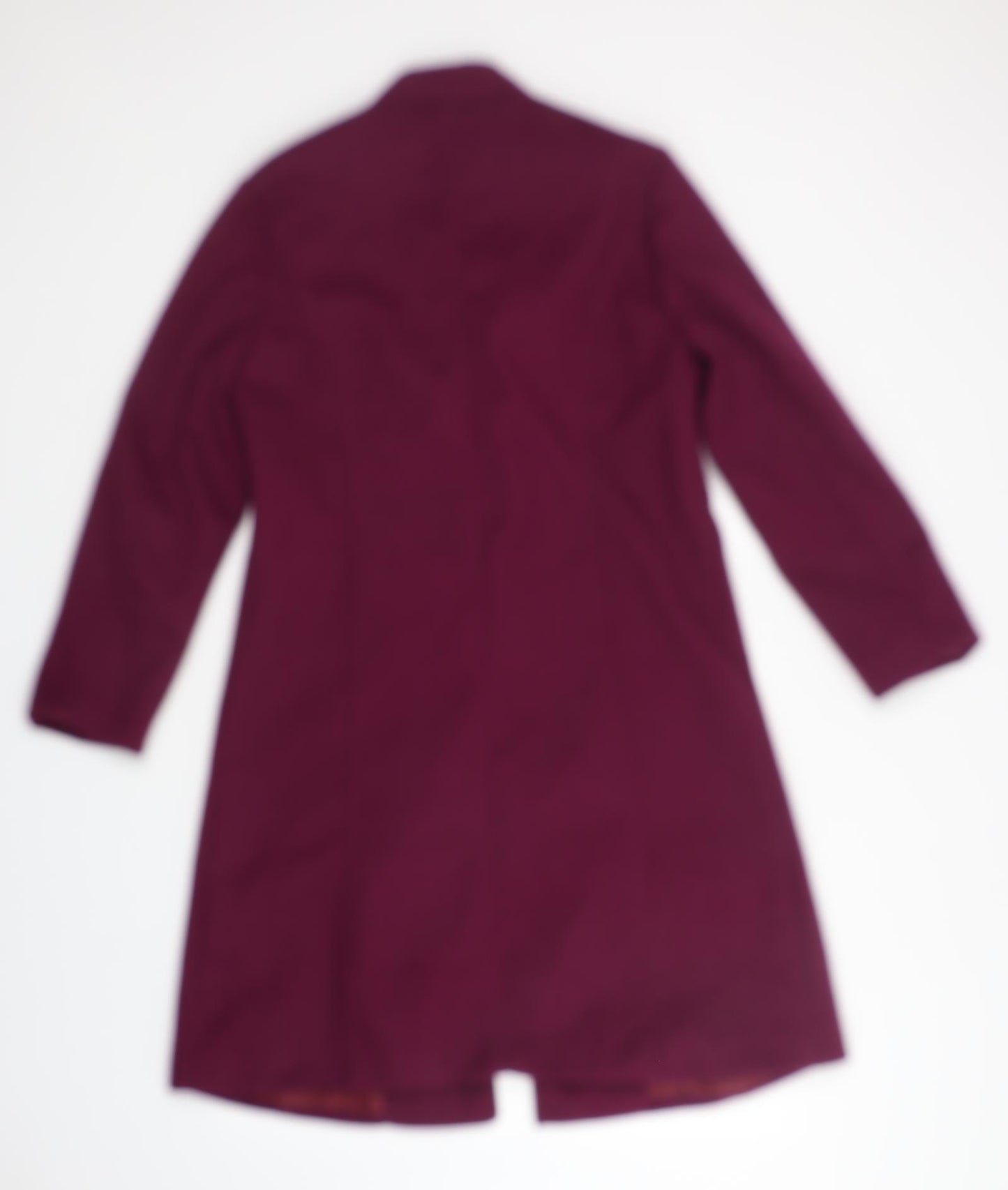 Preworn Womens Purple   Overcoat Coat