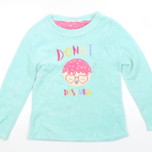 Just Like You Womens Blue   Top Pyjama Top Size S