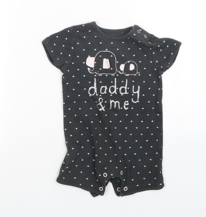 NEXT Girls Multicoloured Polka Dot  Romper One-Piece Size 6-9 Months