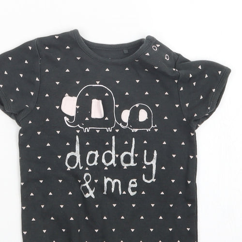 NEXT Girls Multicoloured Polka Dot  Romper One-Piece Size 6-9 Months