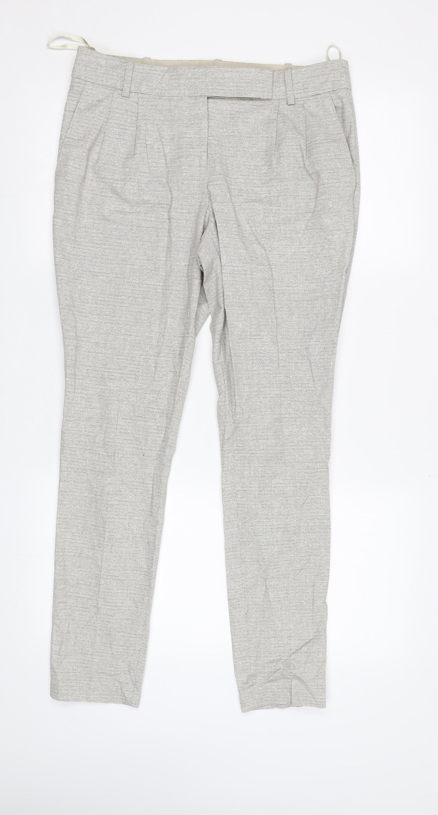 NEXT Womens Beige   Dress Pants Trousers Size 8 L28 in