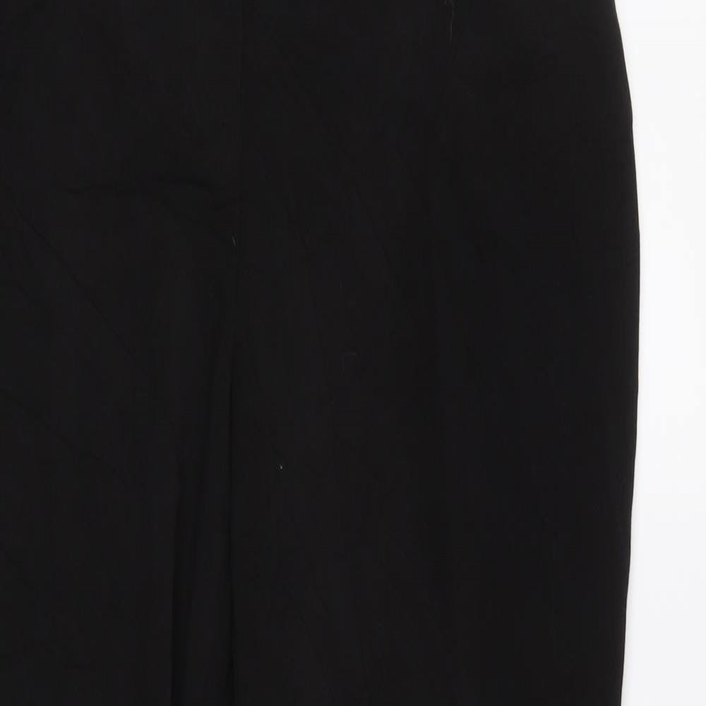 Simply Be Womens Black   Dress Pants Trousers Size 18 L28 in - Elastic Waist Band