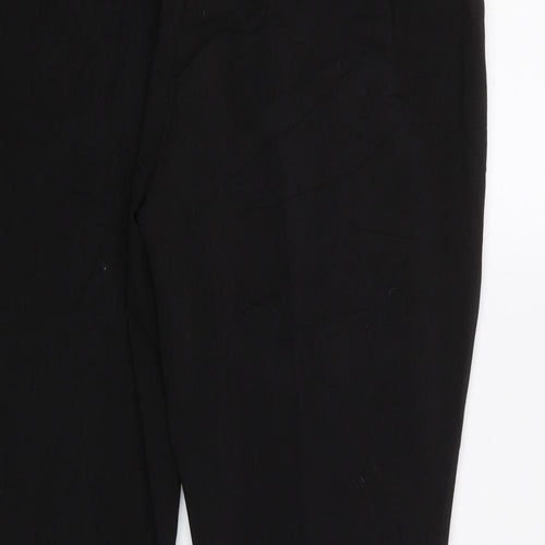 Simply Be Womens Black   Dress Pants Trousers Size 18 L28 in - Elastic Waist Band