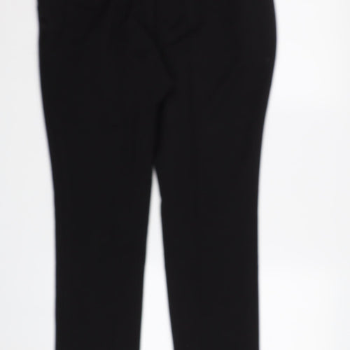 M&S Womens Black   Dress Pants Trousers Size 14 L27 in