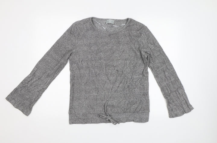 Jeff&Co Womens Grey   Pullover Sweatshirt Size 8