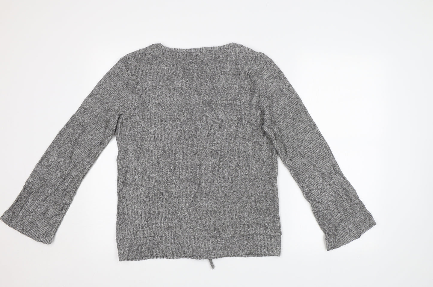 Jeff&Co Womens Grey   Pullover Sweatshirt Size 8