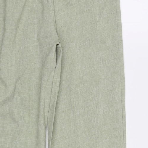 Preworn Womens Green   Trousers  Size 12 L27 in - Elastic Waist Band